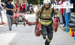 مسابقات ورزشی جشنواره فرهنگی و ورزشی سازمان آتش نشانی