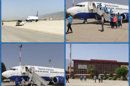 مهیا بودن بسترهای فرودگاهی در لرستان/ ورود هواپیمای B737 وارش به فرودگاه شهدای خرم آباد