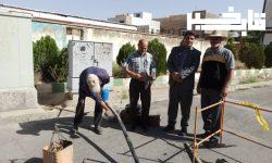 ارتقای شبکه تلفن ثابت با نصب کافوی نوری جدید در الیگودرز