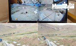 نصب دوربین‌های نظارتی در پاسگاه سرمحیط بانی سفید کوه ازنا – دورود