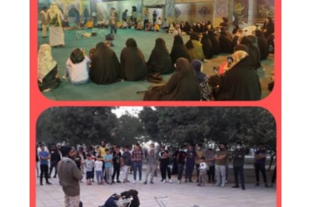 اسلامشهر همزمان با سالگرد ارتحال امام خمینی(ره) میزبان اجرای دو نمایش خیابانی بود