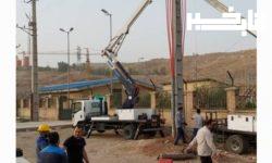 پایداری و افزایش قابلیت اطمینان شبکه برق در پلدختر