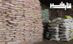 کشف ۲۴ تن برنج احتکار شده در دورود