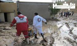 امداد رسانی به ۸۵ خانوار سیل زده در الیگودرز و ازنا