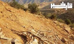 خسارت معدن سنگ به منطقه حفاظت شده سفیدکوه