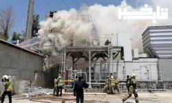 مصدومیت ۹ نفر بر اثر انفجار در کارخانه فروآلیاژ ازنا