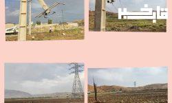 رفع قطعی برق رومشکان