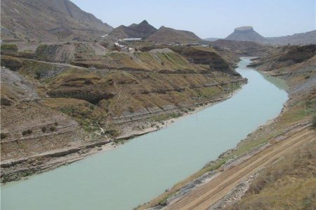 کاهش ۹۳ درصدی آبدهی رودخانه کشکان در  پلدختر