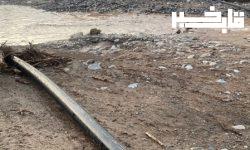 خسارت سیل به زیرساخت‌های آب شرب در ازنا