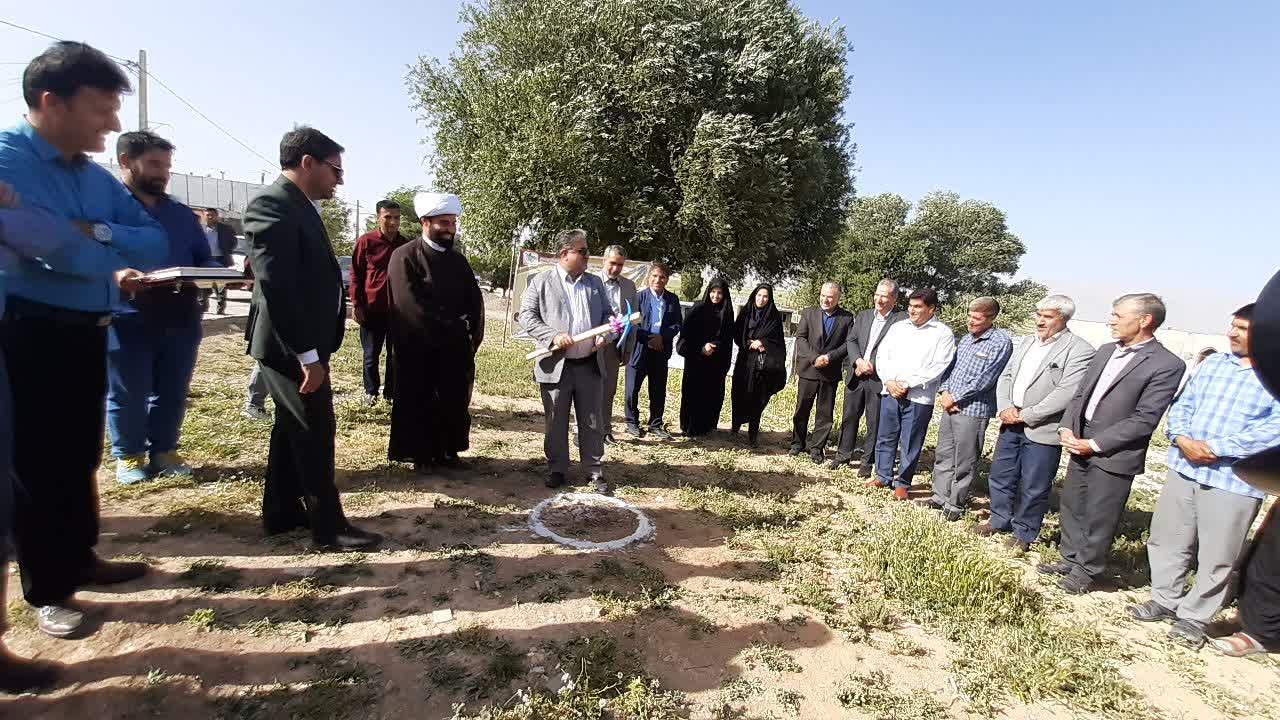 کلنگ زنی احداث دو خانه بهداشت در نورآباد