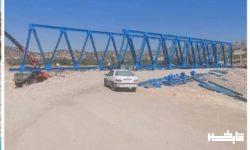 پیشرفت ۹۰ درصدی پروژه احداث پل چم تکله شهرستان سلسله