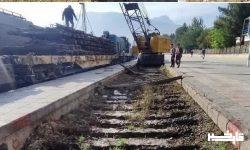 بازسازی ۶۰۰ متر در راستای ارتقاء ایمنی سیر و حرکت قطار ها