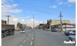 شروع عملیات روکش آسفالت محور ناصرالدین به ژان دورود