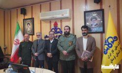 معارفه فرمانده پایگاه مقاومت بسیج شهید تندگویان شرکت گاز لرستان