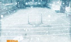 بارش برف مدارس دلفان را تعطیل کرد