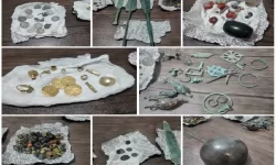 کشف اشیای عتیقه با قدمت هزاره نخست پیش از میلاد در دلفان