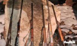 کشف ۶ قبضه سلاح شکاری در سلسله