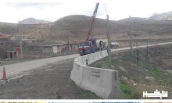 کلنگ زنی و آغاز ۲ پروژه راهداری در بخش درب گنبد کوهدشت