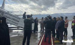 نخستین پرواز مشهد به خرم آباد پس از دو سال به زمین نشست