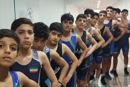 تیم کشتی فرنگی نونهالان لرستان قهرمان لیگ تهران