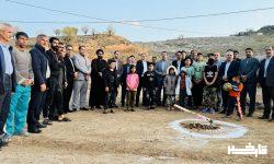 آئین کلنگ زنی مدرسه خیر ساز روستای وره زرد چولهول معمولان