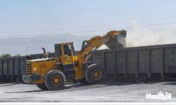 بارگیری بیش از ۴۱۰ هزار تن محموله در راه آهن لرستان