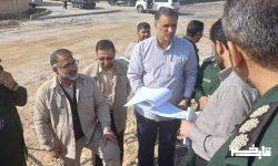 کلنگ‌زنی اردوگاه راهیان نور شهید بروجردی در خوزستان