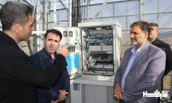 افتتاح سایت ارتباطی تلفن‌همراه ایرانسل در آزادراه شهید بروجردی