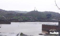 روستای چاله غرق در آب