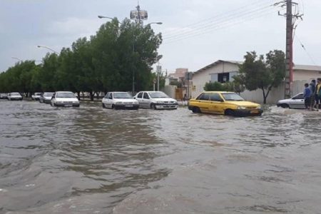 پایداری شبکه ارتباطی مخابرات مناطق لرستان و خوزستان در پی بارندگی های اخیر