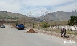 شروع عملیات اجرایی پروژه نجما در فاز دوم مسکن مهر کمالوند شهرستان خرم آباد