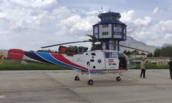 استقرار دائمی بالگرد اورژانس ۱۱۵ در فرودگاه خرم آباد