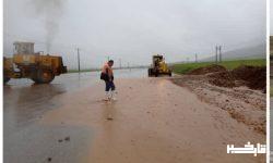هدایت آبهای سطحی و رفع آبگرفتگی در محورهای مواصلاتی لرستان