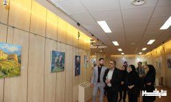 افتتاح نمایشگاه نقاشی گروهی دختران رنگ در خرمآباد