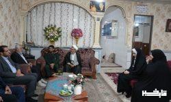 دیدار استاندار لرستان با خانواده شهید سید نورخدا موسوی