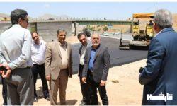 آغاز عملیات آسفالتریزی تقاطع غیرهمسطح دانشگاه لرستان