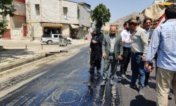 اجرای نهضت آسفالت در ۳۰ معبر اصلی شهر خرم آباد