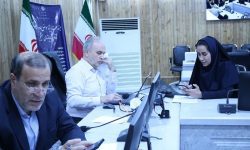 حضور رئیس مرکز عالی دادخواهی مالیاتی و تشخیص صلاحیت حرفه‌ای در میز خدمت لرستان