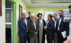 افتتاح بخش زایشگاه بیمارستان امام خمینی پلدختر