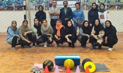 تیم دانشگاه علوم پزشکی لرستان  تیم برتر مسابقات آمادگی جسمانی کارکنان دولت