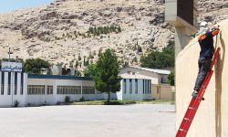 فراهم شدن امکان برقراری شبکه فیبر نوری در ورزشگاه تختی خرم آباد