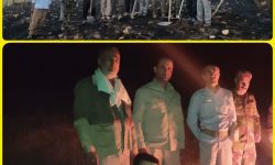 اطفاء آتش سوزی منطقه انبارته در دلفان