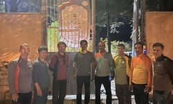 صعود تیم کوهنوردی امور اقتصادی و دارایی لرستان به ارتفاعات قله قالیکوه