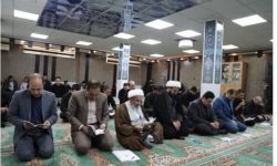 تقدیر از فعالین نماز اداره کل راهداری و حمل و نقل جادهای لرستان