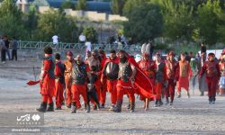 آئین تعزیه در شهر خرمآباد اجرا شد