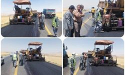 آغاز عملیات روکش آسفالت محور الیگودرز ـ اصفهان
