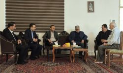 دیدار با پدر شهید والامقام ارسلان واشانی و خیر مدرسه ساز لرستان