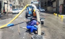 پاکسازی ۲۹۰ کیلومتر از شبکه جمع آوری فاضلاب