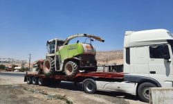 توقیف چاپر ذرت ۷ میلیاردی قاچاق در رومشکان