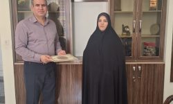 تجلیل از مسئول امور مطبوعات و رسانه اداره کل فرهنگ و ارشاد اسلامی لرستان